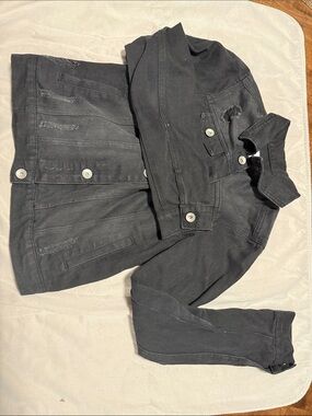 Ciso Black Jean Jacket